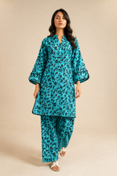 Shirt & Trouser Unstitched 2Pcs Suit 12
