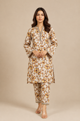 Shirt & Trouser Unstitched 2Pcs Suit 36