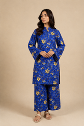 Shirt & Trouser Unstitched 2Pcs Suit 45