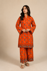 Shirt & Trouser Unstitched 2Pcs Suit 68