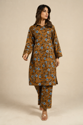 Shirt & Trouser Unstitched 2Pcs Suit 75